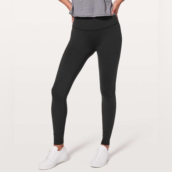 Lululemon Wunder Under Hi-Rise Tight Full-On Luxtreme 28" Black Leggings Size 4 - Picture 4 of 16